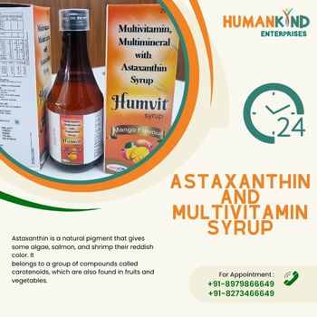 How Astaxanthin and Multivitamin Syrup Can Benefit Your Health
