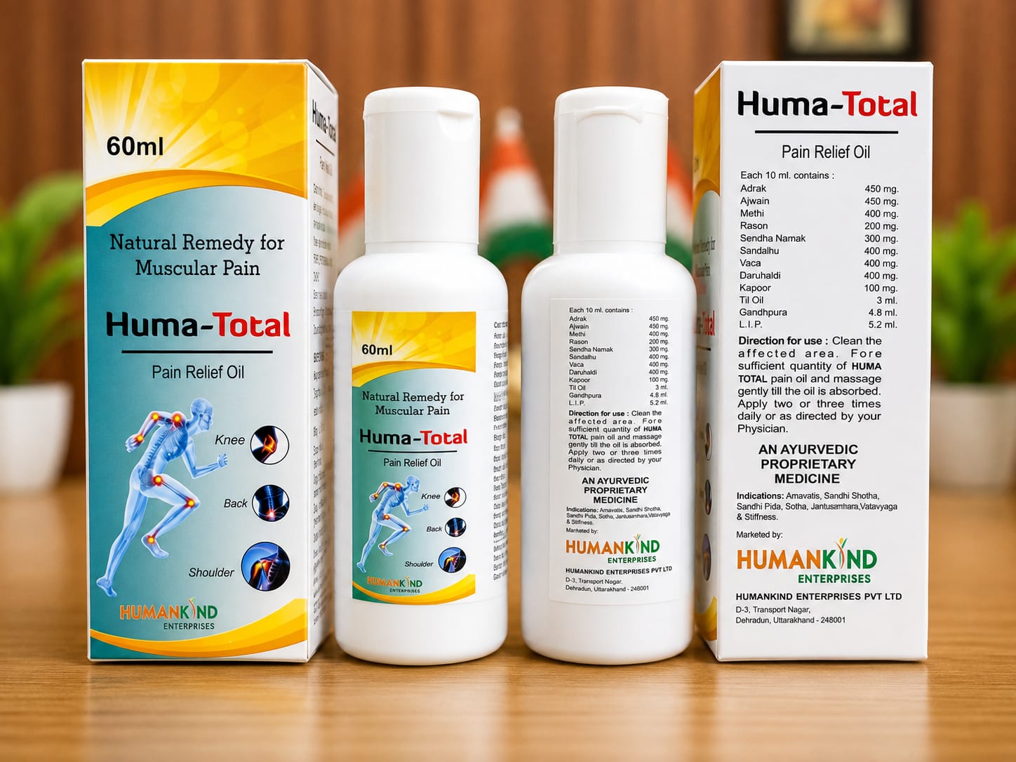 HUMA TOTAL PAIN OIL